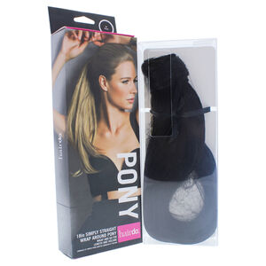 Simply Straight Pony - R2 Ebony by Hairdo for Women 18 Inch Hair Extension